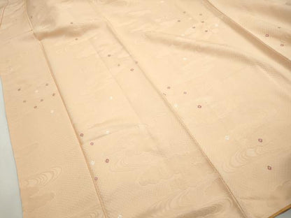平和屋着物■上質な小紋　絞り　流水重ね雲文　正絹　逸品　DABH1339qa
