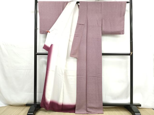 平和屋着物●創業460年・千總　江戸小紋　角通し　寺山存男　正絹　逸品　DABH1341qa