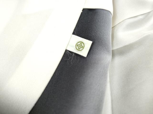 平和屋着物■訪問着　短冊　笹葉文　暈し染め　金彩　松坂屋扱い　正絹　逸品　DABH1349qa
