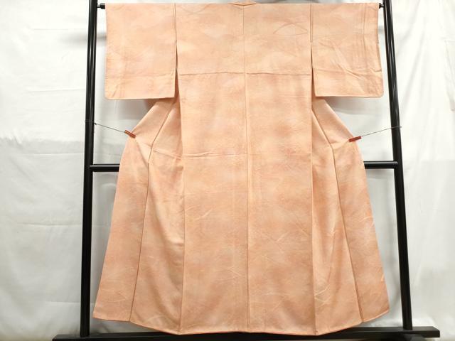 平和屋着物■上質な小紋　霞青海波文　暈し染め　正絹　逸品　DABH1366qa