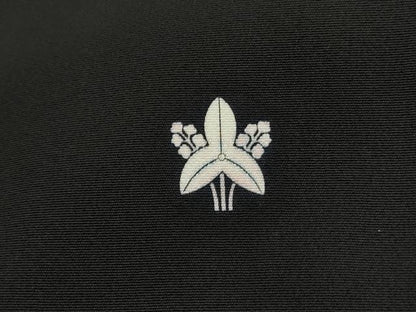 平和屋着物■染匠　久保耕　黒留袖　駒刺繍　花車文　松竹梅　暈し染め　金彩　正絹　逸品　DABH1370qa
