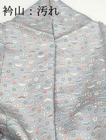 平和屋着物■上質な小紋　松竹梅　正絹　逸品　DABH1375qa