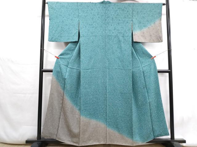 平和屋着物■訪問着　霞文　暈し染め　正絹　逸品　DABH1391qa