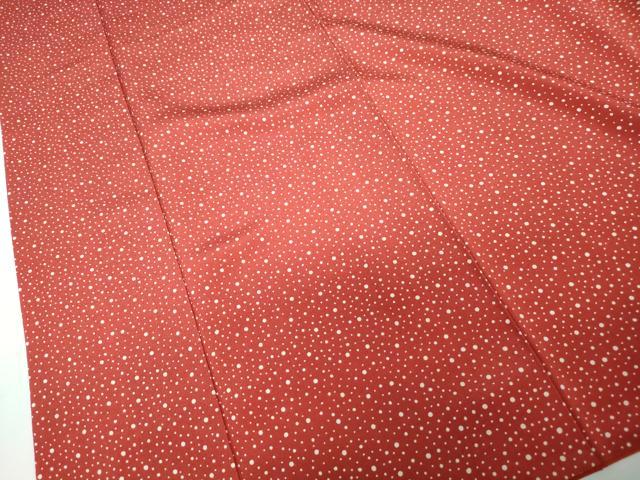平和屋着物■上質な小紋　大小あられ文　正絹　逸品　DABH1402qa