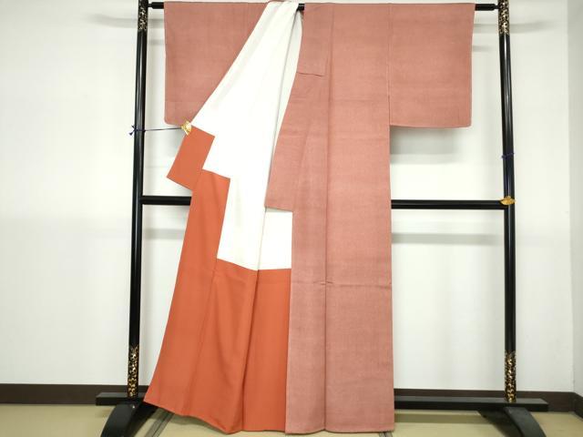 平和屋着物■江戸小紋　作家物　角通し　正絹　逸品　DABH1411qa
