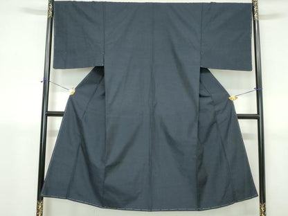 平和屋着物■男性　紬　褐返色　正絹　逸品　DABH1414qa
