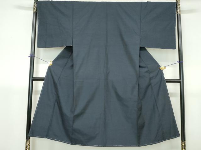 平和屋着物■男性　紬　褐返色　正絹　逸品　DABH1414qa