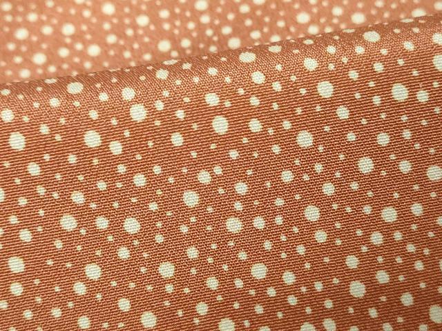 平和屋着物■上質な小紋　大小あられ　正絹　逸品　DABH1415qa