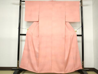 平和屋着物■上質な小紋　霞地紋　暈し染め　正絹　逸品　DABH1418qa