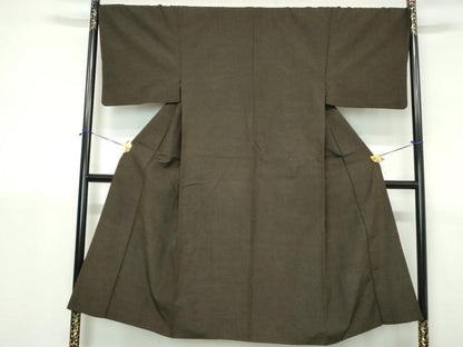 平和屋着物■男性　紬　霞文　正絹　逸品　DABH1423qa