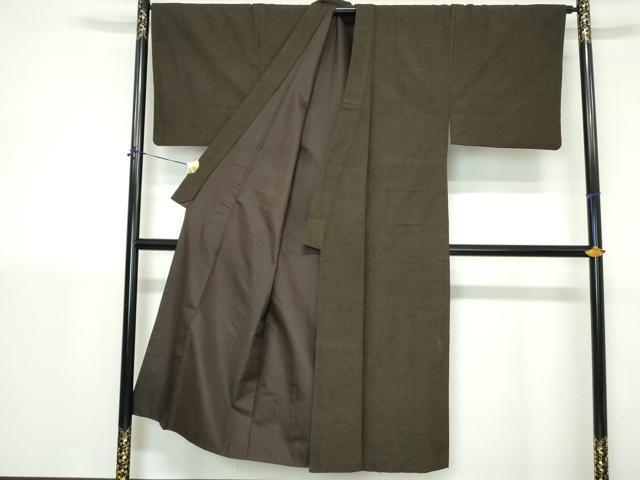 平和屋着物■男性　紬　霞文　正絹　逸品　DABH1423qa