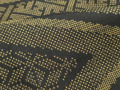 平和屋着物■本場大島紬　7マルキ　吉祥菱文　正絹　逸品　DABH1433qa