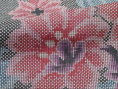 平和屋着物■本場大島紬　7マルキ　舞花文　正絹　逸品　DABH1442qa