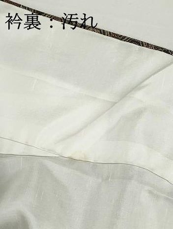 平和屋着物■本場染大島紬　切嵌更紗花文　正絹　逸品　DABH1443qa
