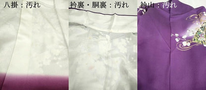 平和屋着物■豪華振袖　駒刺繍　流水地紙花鳥文　暈し染め　金彩　三越扱い　正絹　逸品　DABH1456qa