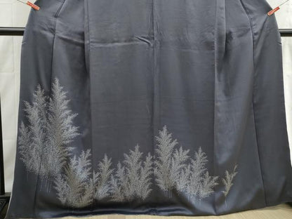平和屋着物■訪問着　草葉文　正絹　逸品　DABH1466qa