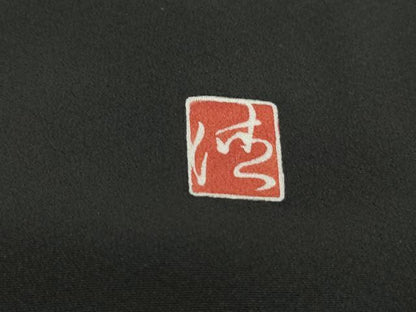 平和屋着物■豪華黒留袖　作家物　人物風景枝松花文　金彩　正絹　逸品　DABH1467qa