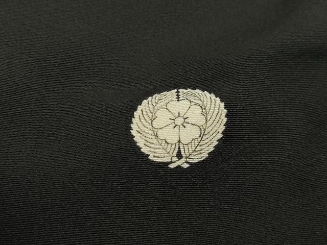 平和屋着物■豪華黒留袖　作家物　人物風景枝松花文　金彩　正絹　逸品　DABH1467qa