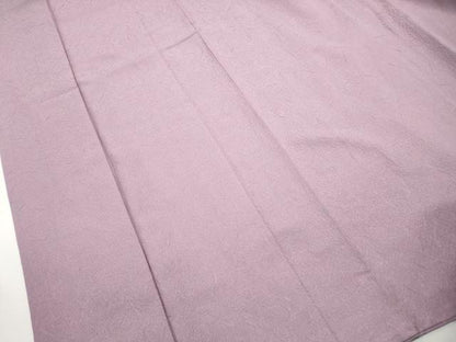 平和屋着物■上質な色無地　霞地紋　紅藤色　ますいわ屋扱い　正絹　逸品　DABH1504qa