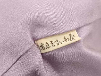 平和屋着物■上質な色無地　霞地紋　紅藤色　ますいわ屋扱い　正絹　逸品　DABH1504qa