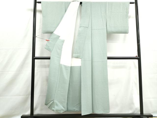 平和屋着物■上質な色無地　夏虫色　正絹　逸品　DABH1519qa
