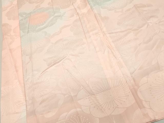 平和屋着物■振袖用長襦袢　無双仕立て　舞梅文　暈し染め　洗える着物　DABH1560cd