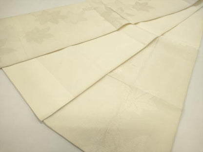 平和屋着物＊夏物　六通柄袋帯　楓文　正絹　逸品　DABH1628cd