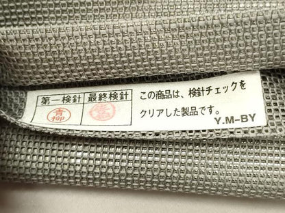 平和屋着物＊夏物　太鼓柄袋帯　色紙文　金糸　正絹　逸品　DABH1648cd