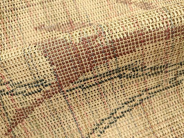 平和屋着物＊夏物　八寸名古屋帯　羅　飛鳥文　正絹　逸品　DABH1650cd
