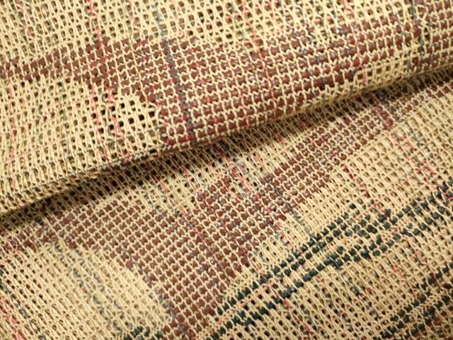 平和屋着物＊夏物　八寸名古屋帯　羅　飛鳥文　正絹　逸品　DABH1650cd
