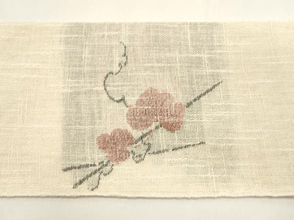平和屋着物＊夏物　八寸名古屋帯　瓢箪蔦の葉文　DABH1670cd