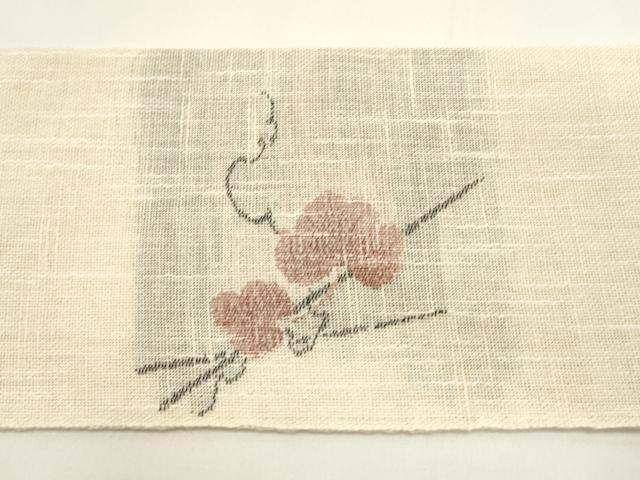 平和屋着物＊夏物　八寸名古屋帯　瓢箪蔦の葉文　DABH1670cd