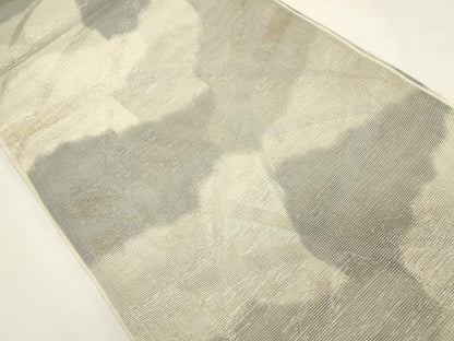 平和屋着物＊夏物　六通柄袋帯　霞文　金銀糸　正絹　逸品　DABH1681cd