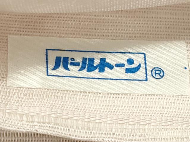 平和屋着物＊夏物　太鼓柄袋帯　すくい織　色紙重ね花文　金銀糸　正絹　逸品　DABH1693cd