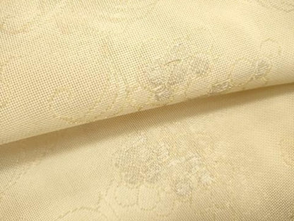平和屋着物＊夏物　六通柄袋帯　葡萄唐草文　金糸　正絹　逸品　DABH1700cd