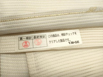 平和屋着物＊夏物　六通柄袋帯　唐織　花丸文　金銀糸　正絹　逸品　DABH1713cd