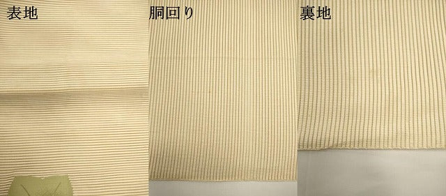 平和屋着物＊夏物　八寸名古屋帯　絽綴れ　草花文　正絹　逸品　DABH1720cd