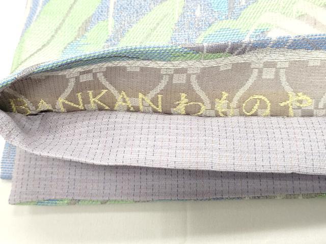 平和屋着物▽六通柄袋帯　スリーシーズン　春夏秋　草花文　BANKANわものや　正絹　逸品　DABH1749cd