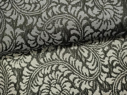 平和屋着物▽全通柄九寸名古屋帯　スリーシーズン　春夏秋　櫛織　枝花文　正絹　逸品　DABH1760cd
