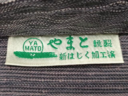 平和屋着物▽六通柄袋帯　スリーシーズン　春夏秋　すくい織　草葉文　金彩　やまと誂製　正絹　逸品　DABH1767cd