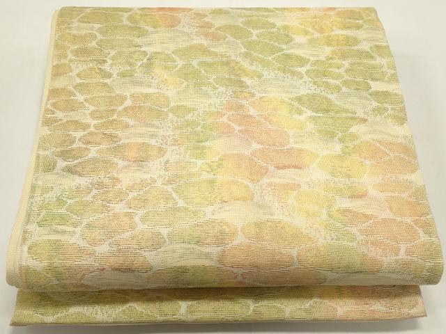 平和屋着物＊夏物　六通柄　京袋帯　霞文　正絹　逸品　DABH1819cd