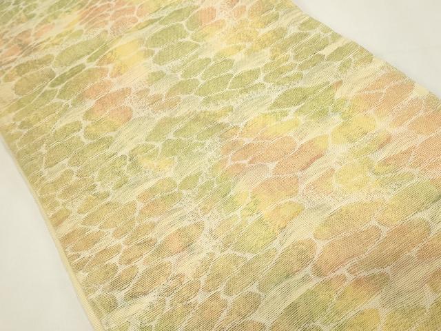 平和屋着物＊夏物　六通柄　京袋帯　霞文　正絹　逸品　DABH1819cd