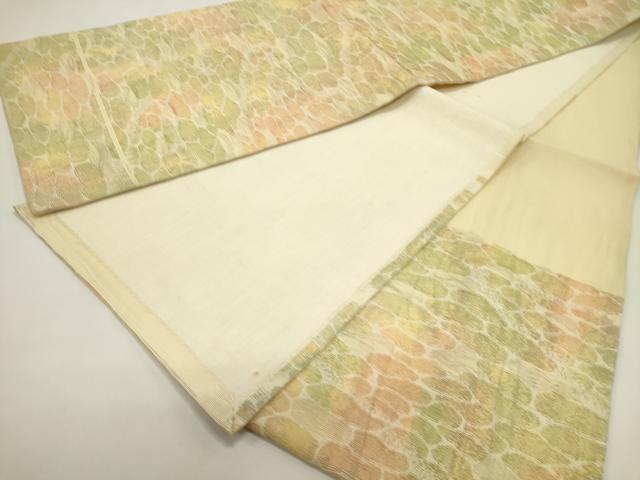 平和屋着物＊夏物　六通柄　京袋帯　霞文　正絹　逸品　DABH1819cd