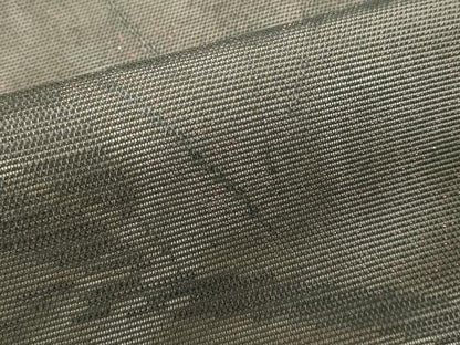 平和屋着物＊夏物　九寸名古屋帯　草葉文　黒地　正絹　逸品　DABH1824cd