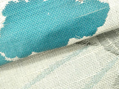 平和屋着物＊夏物　八寸名古屋帯　草花文　DABH1830cd