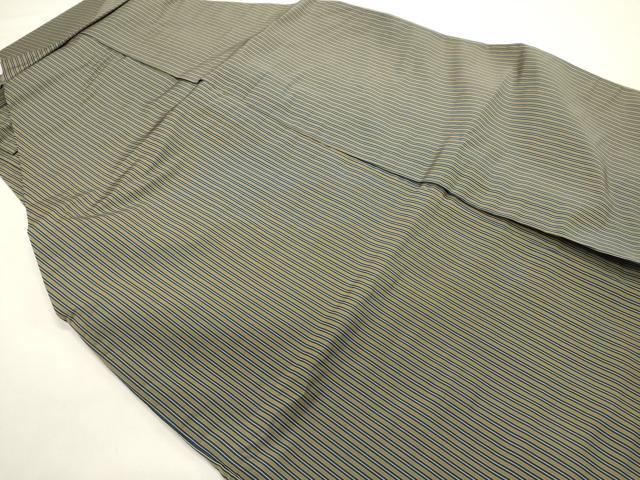 平和屋着物●男性　行灯袴　間道　正絹　逸品　DABH1897cd