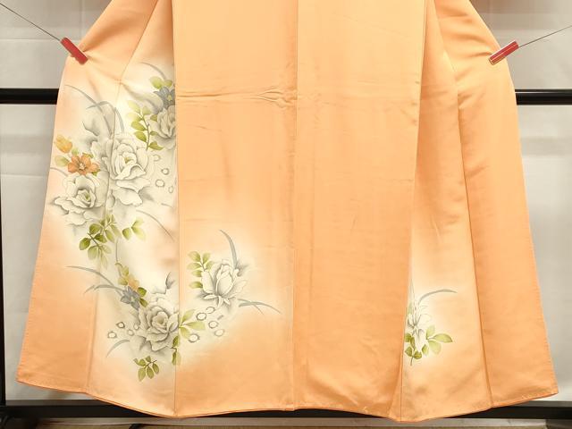 平和屋着物■訪問着　枝松文　暈し染め　正絹　逸品　DABH1902cd