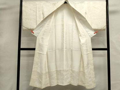 平和屋着物■長襦袢　袷　雲重ね地紋　正絹　逸品　DABH1906cd
