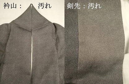 平和屋着物■江戸小紋　鮫小紋柄　池田深光作　正絹　逸品　DABH1923cd