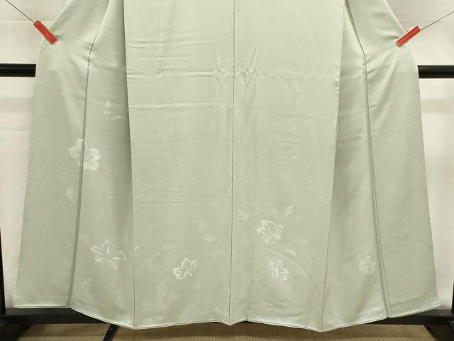 平和屋着物■訪問着　刺繍　舞花文　正絹　逸品　DABH1929cd